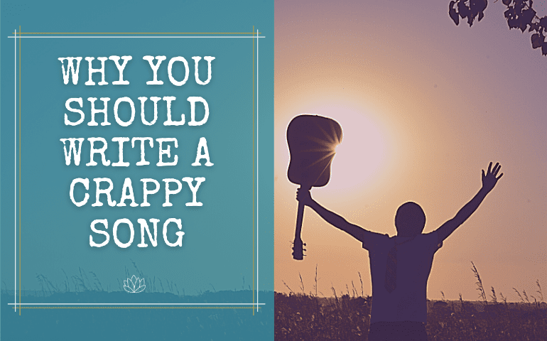 write a crappy song
